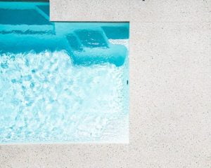 Inground Pool With Concrete Surround - Bradshaw Concrete Designs