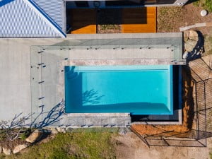 Swimming Pool Polished Concrete Surrounds - Bradshaw Concrete Designs