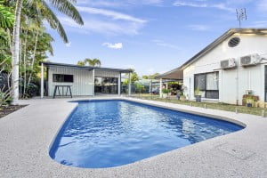 Pavilion Concrete Flooring suitable for pool surrounds 