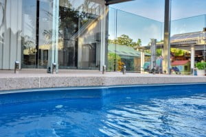 see our work of pool with concrete surrounds