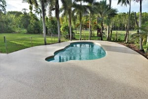 image of pavilion finish around swimming pool in Sydney