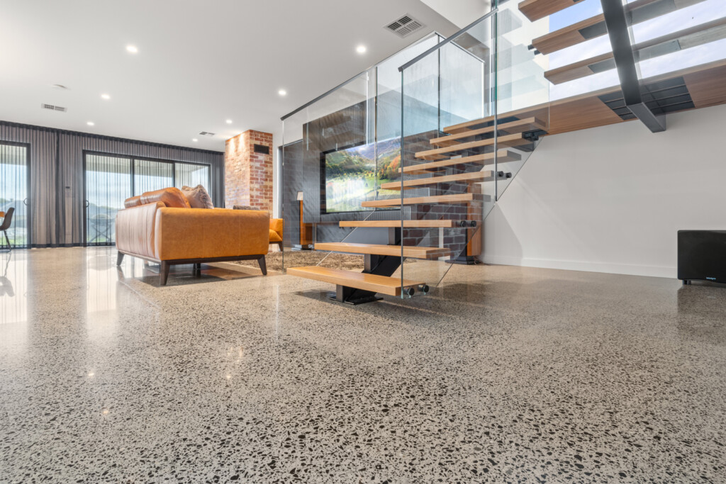 concrete polishing - bradshaw concrete designs - newcastle